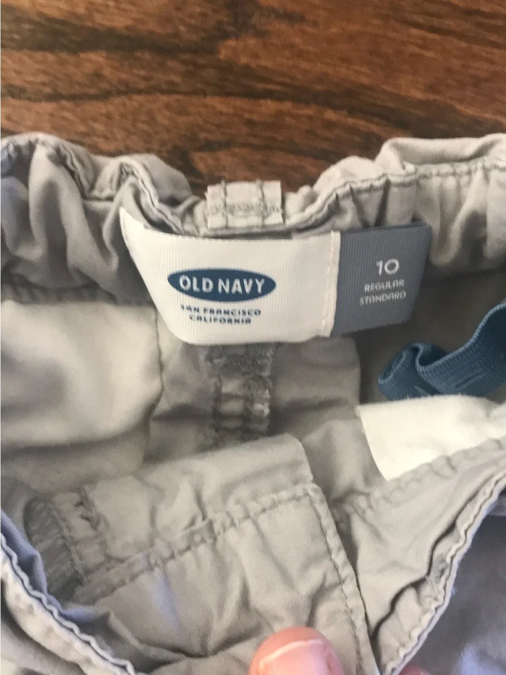 Old  Light Gray Boys' Casual Shorts